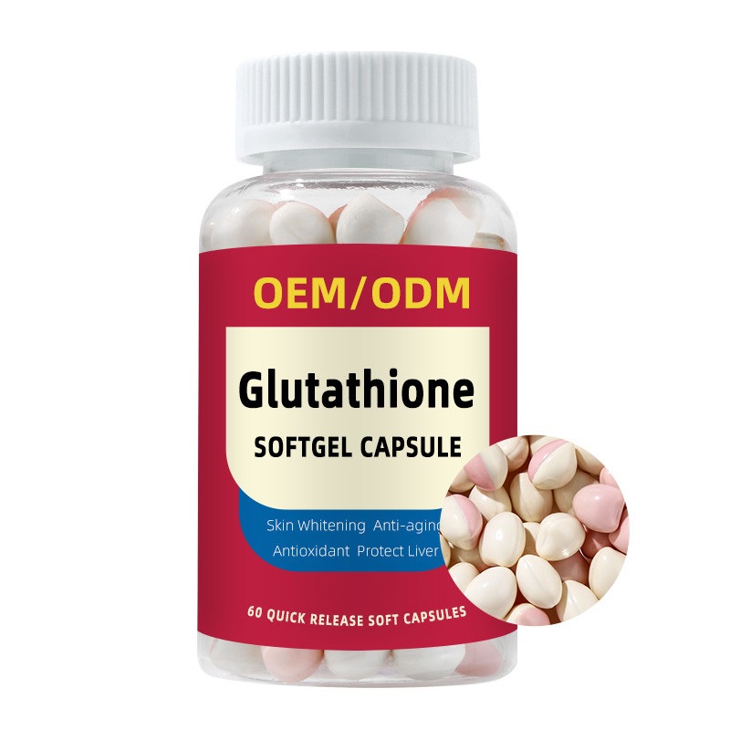OEM Private Label Vitamin C 1500 mg L-Glutathion Tabletten für Hautbleiche Softgel