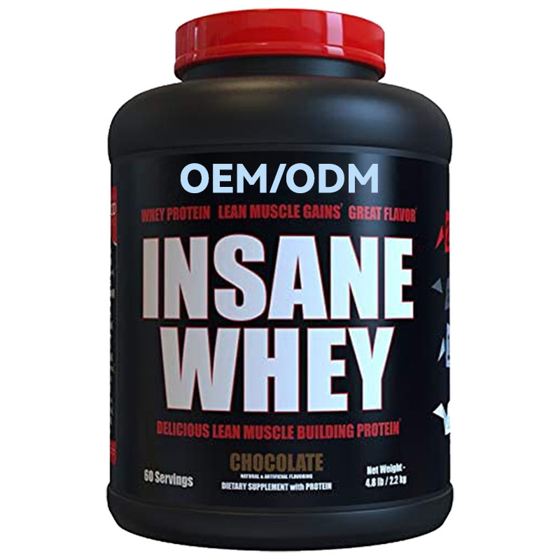 2.2g ergänzt isolat-Konzentrat-Goldstandard-Molkeprotein 100% des Soem-Protein-Pulver-80 Massen