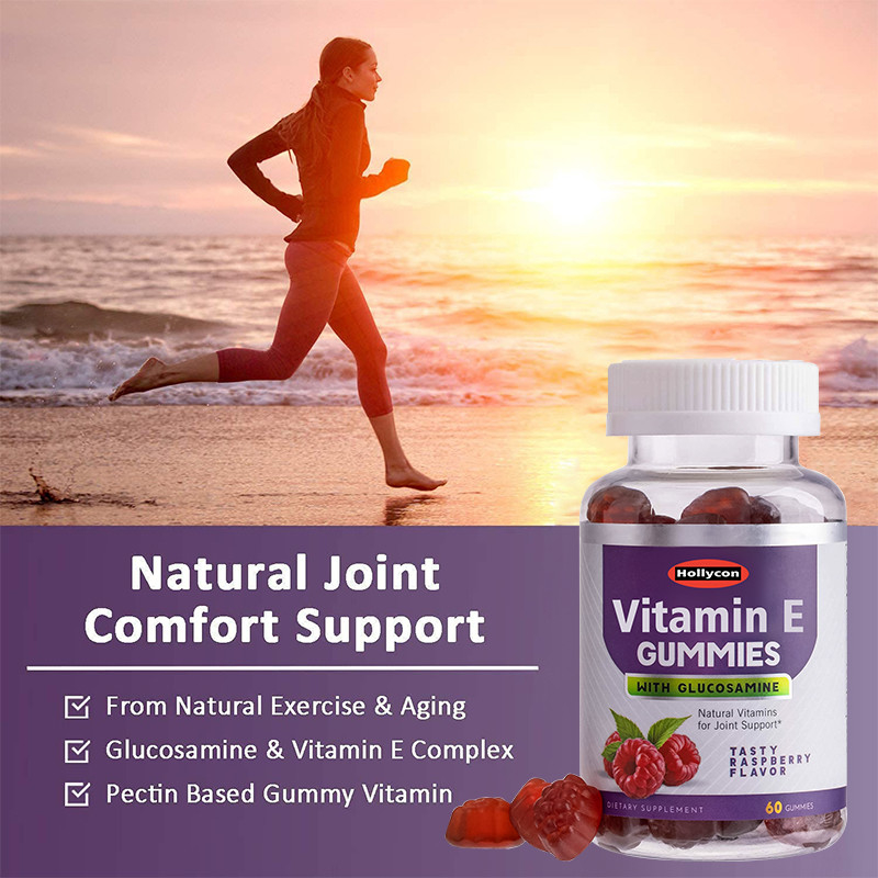Kundenspezifisches Aroma ergänzt Knochen-Gesundheit und immune Unterstützung Gummies Soem-Vitamin-E Gummies