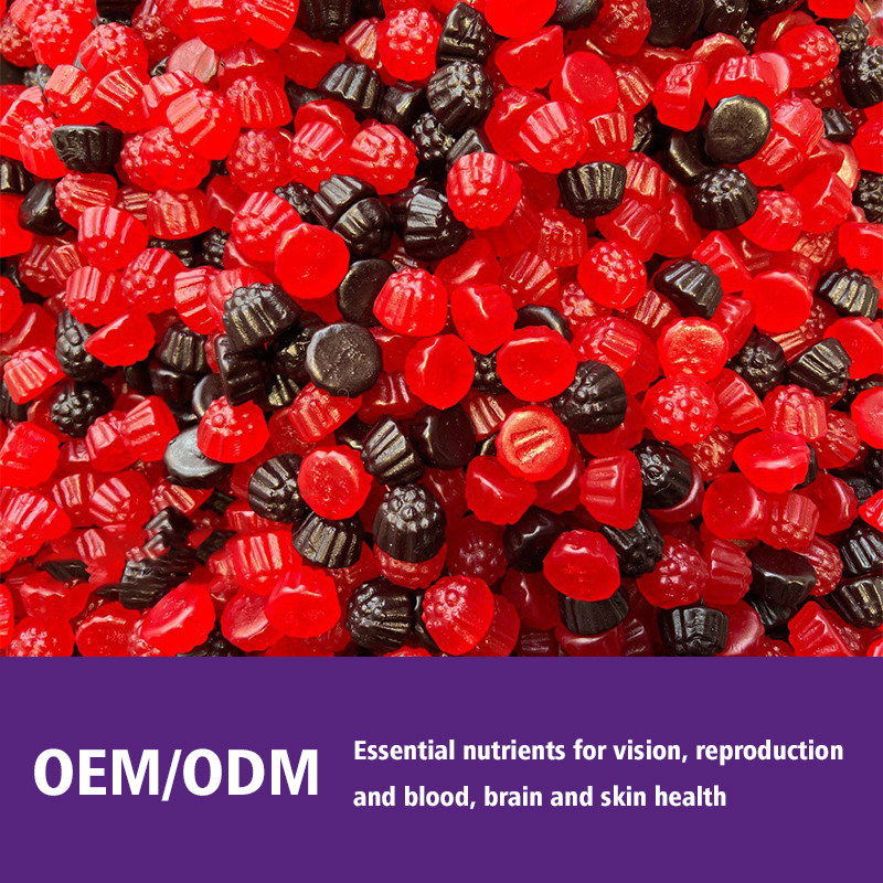 Kundenspezifisches Aroma ergänzt Knochen-Gesundheit und immune Unterstützung Gummies Soem-Vitamin-E Gummies