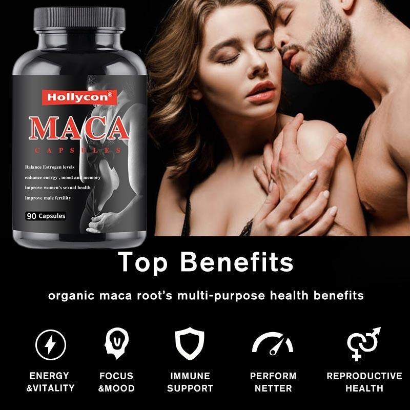 Ergänzt JETZT Maca 500 mg für Mann-und Frauen-Reproduktionsgesundheit 90 Kapseln