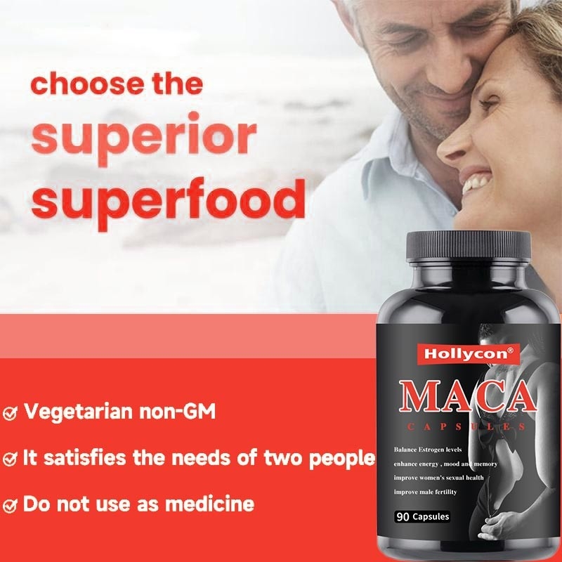 Ergänzt JETZT Maca 500 mg für Mann-und Frauen-Reproduktionsgesundheit 90 Kapseln