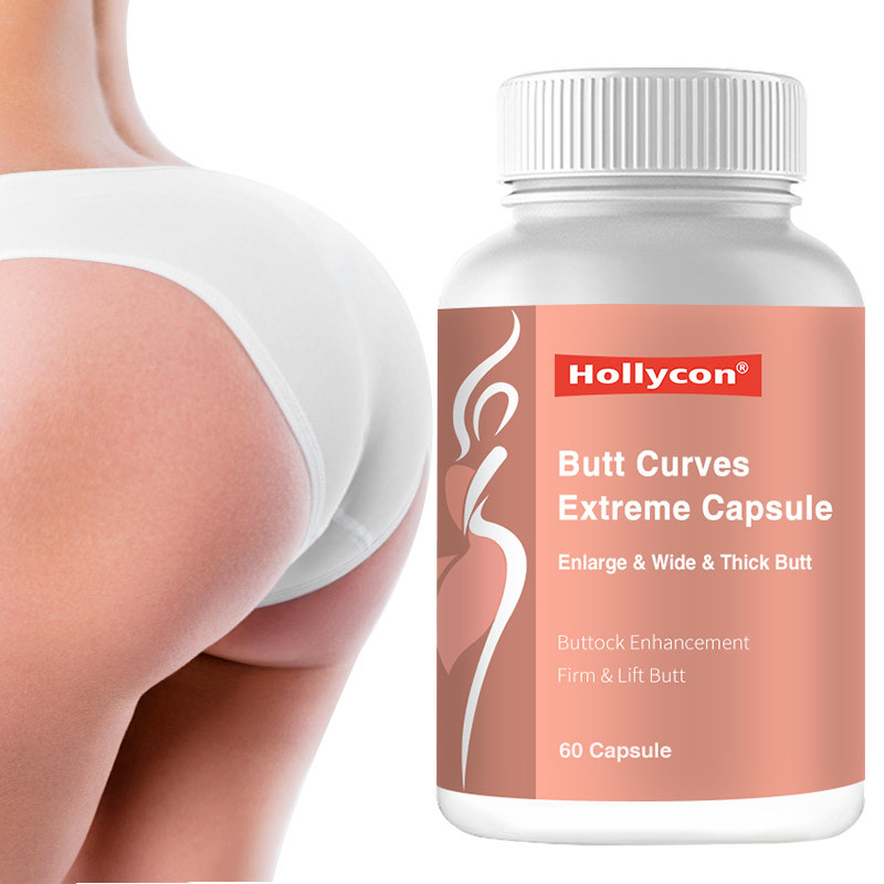 Kräuterbestandteil-Kolben-Erweiterungs-Kapsel-Hüfte größerer schneller gebogener größerer Glutes-Kolben-Verstärker für Frauen