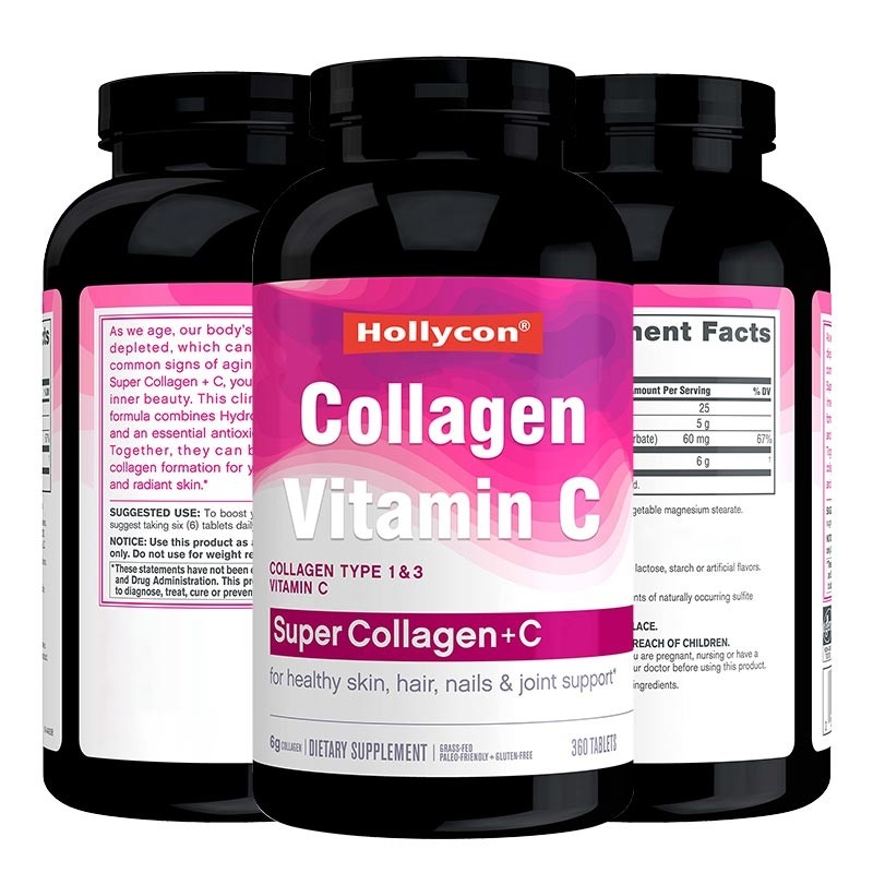 Kollagen ergänzt Soem-Haar-Haut und Nagel-Stützorganische Vitamin- Ctablets