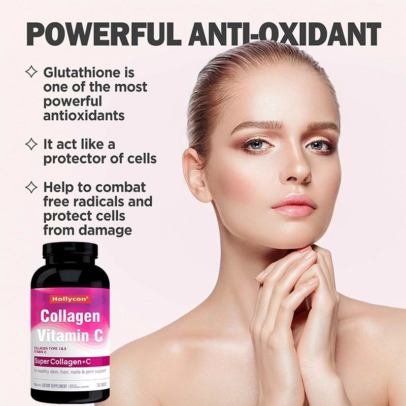 Kollagen ergänzt Soem-Haar-Haut und Nagel-Stützorganische Vitamin- Ctablets