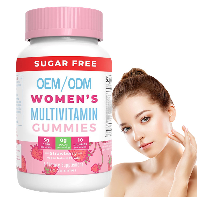 Der Multivitamin-Vitamine der immune Stütztäglichen Frauen mit organischer Bestandteil-Haar-Haut und gummiartig nageln