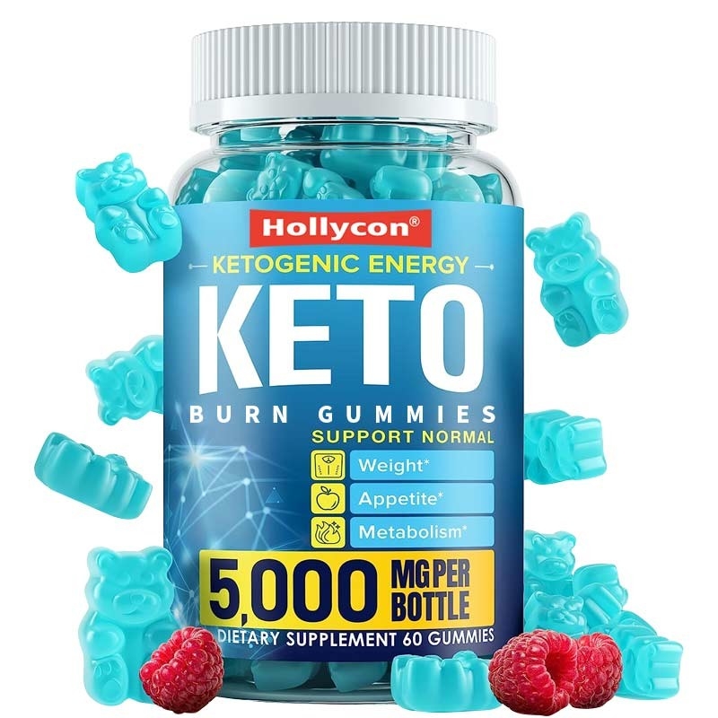 HACCP Keto Burn Gummies 5000 mg Extra Stärke Keto Snack Gummies Verbessern den Stoffwechsel Keto Vitamine