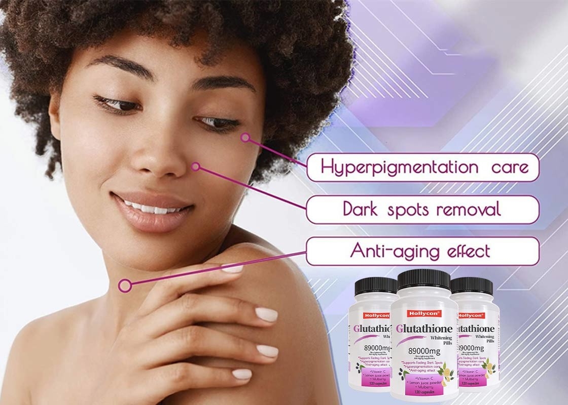 OEM Glutathion-Bleichmittel helfen, die Haut zu nähren und den Ton zu erhellen