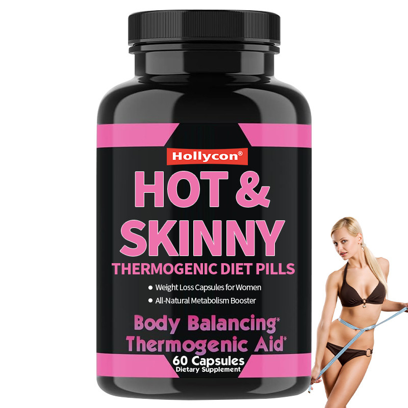 OEM All-Natural Metabolismus Booster Heiß dünn Thermogene Diätpillen Gewichtsverlust Kapseln für Frauen