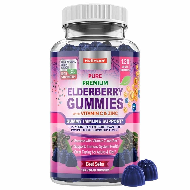 Private Marke Edelbeerenkaugummi mit Vitamin C und Zink Erwachsene und Kinder Immunförderung Gummi