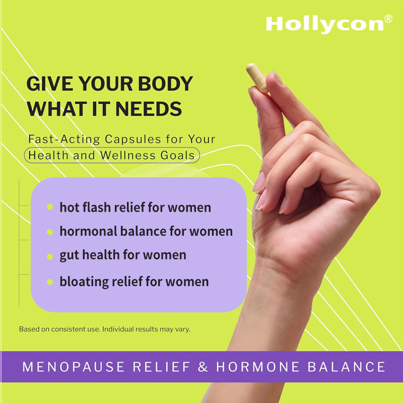 OEM& ODM Hormonhaltige Balance Darmgesundheit für Frauen Menopause Relief Health Capsules