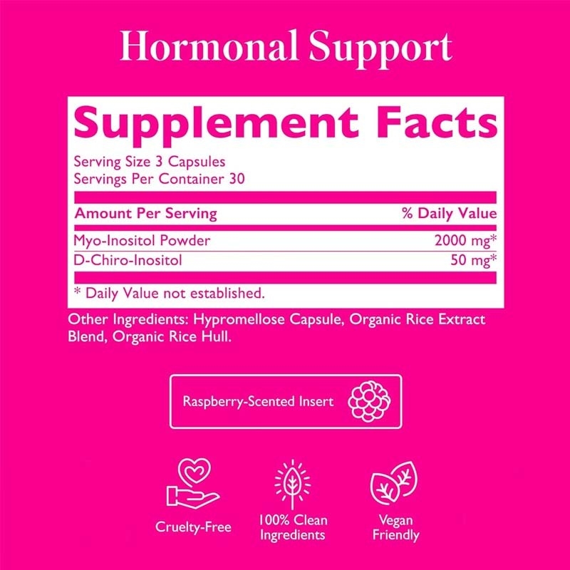 OEM Eierstockunterstützung Vitamine Hormonhaushalt für Frauen Eierstockvitamine Kapseln