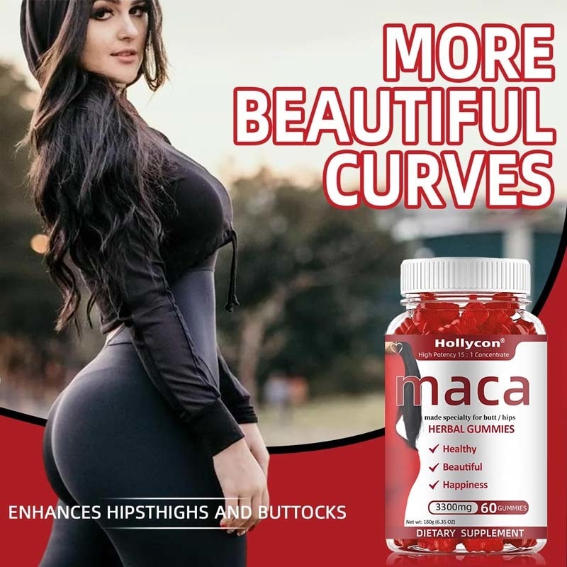 OEM Energie Stimmung Immunförderung und Hormonhaushalt für Frauen Macawurzel Gummies