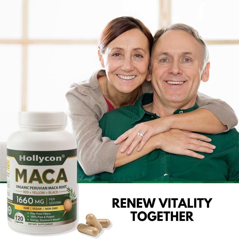 OEM Hormon-Balance Bio-Maca-Wurzelkapseln für Frauen und Männer Maca-Wurzelkapseln