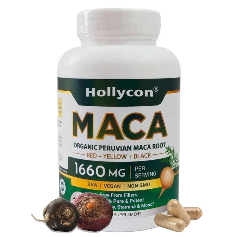 OEM Hormon-Balance Bio-Maca-Wurzelkapseln für Frauen und Männer Maca-Wurzelkapseln