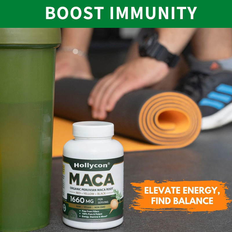 OEM Hormon-Balance Bio-Maca-Wurzelkapseln für Frauen und Männer Maca-Wurzelkapseln
