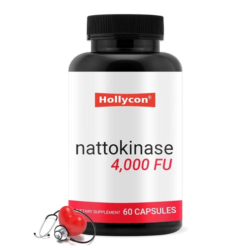OEM Bio 4000 FU pro Portion Herzgesundheitsunterstützung für Erwachsene Nattokinase Kapseln