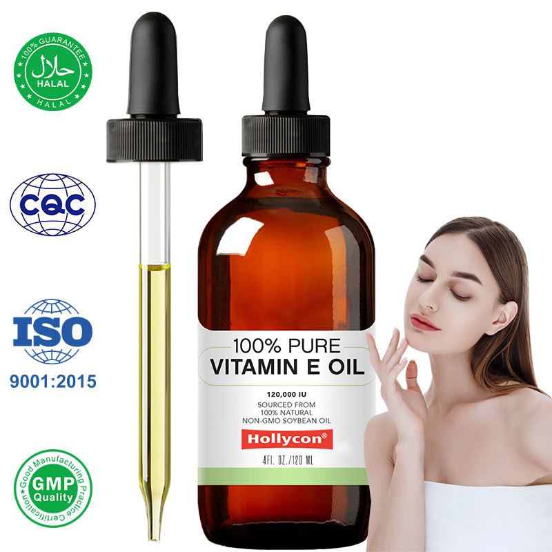 OEM 100% reines Vitamin E Öl Tropfen für Hautverjüngung und Narbenprävention