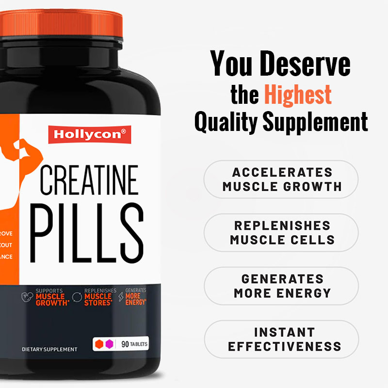 Hersteller Kreatin Monohydrat Pillen Gewichtszunahme Produkt Verbessern Sie die Trainingsleistung