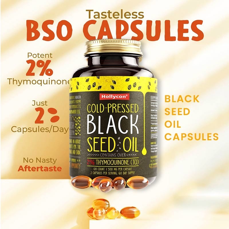Schwarzkümmelöl Softgels 1000 mg Schwarzkümmelöl zur Unterstützung des Immunsystems