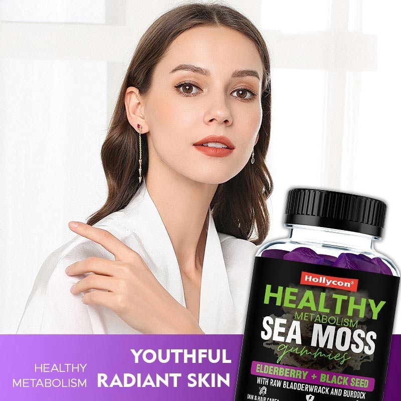 Meermoos Gummies für starke Haare