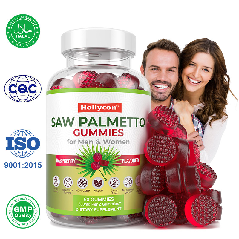 Saw Palmetto Gummies für Männer und Frauen Hormonhaushalt