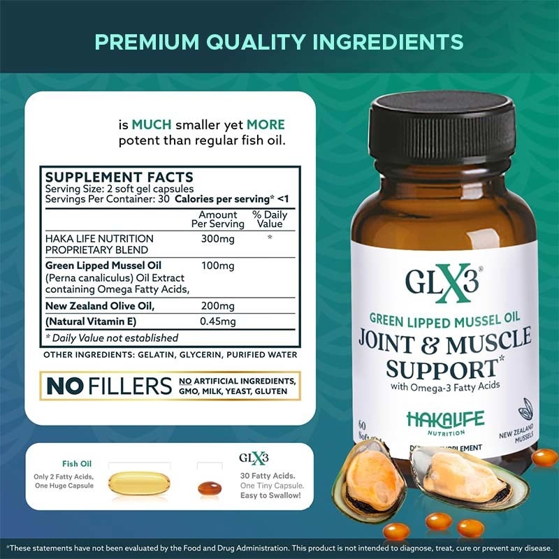 Grüne Lippenmuschel Softgels Omega 3-6-9 Gelenksupport Ergänzung Omega-3 Lieferant