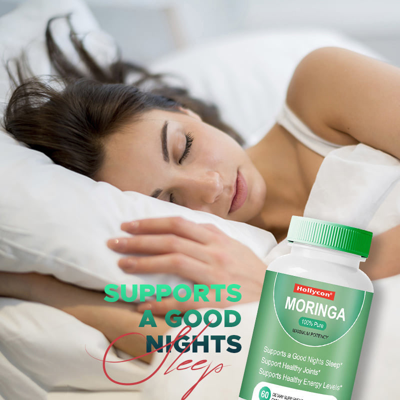 Moringa Pulver Kapseln 6000 mg Moringa Oleifera Spezialmischung zur Unterstützung der Gelenke