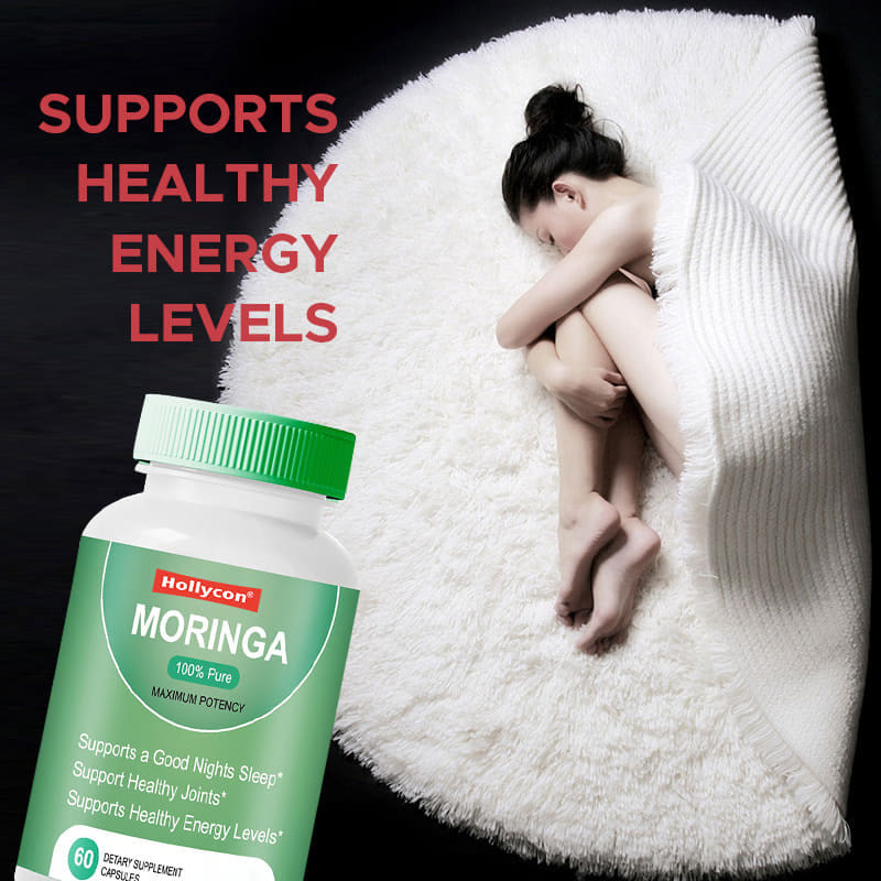 Moringa Pulver Kapseln 6000 mg Moringa Oleifera Spezialmischung zur Unterstützung der Gelenke