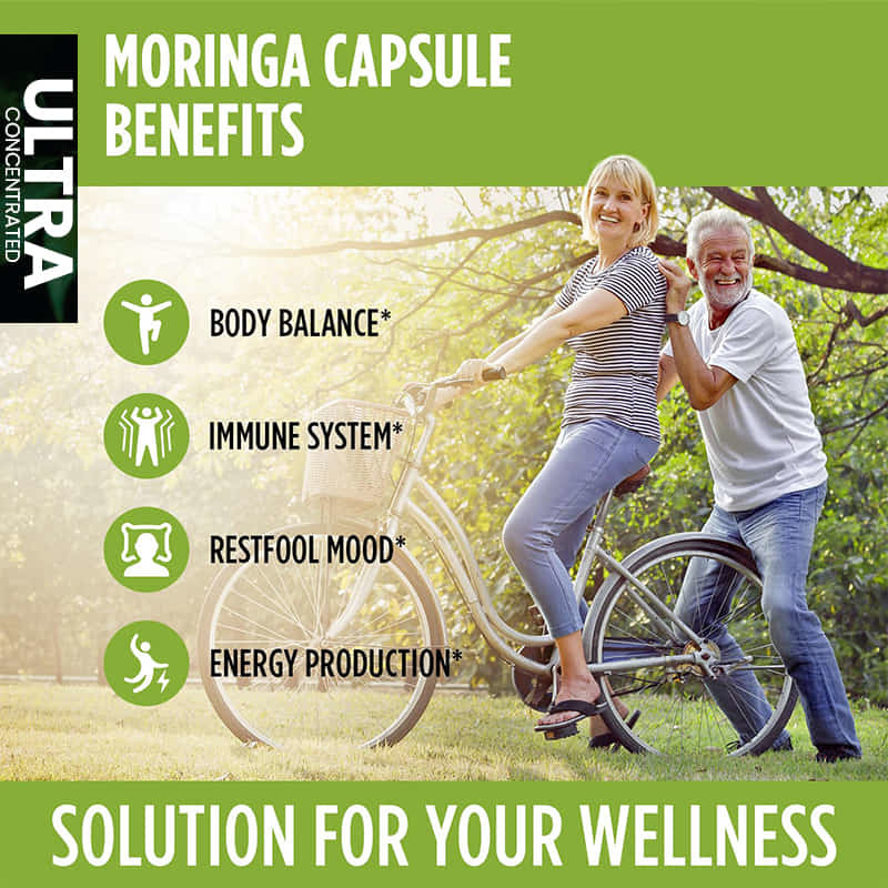 Fabrik-Reine Moringa-Kapseln unterstützen die Immun-Verdauung Moringa-Pulverkapseln