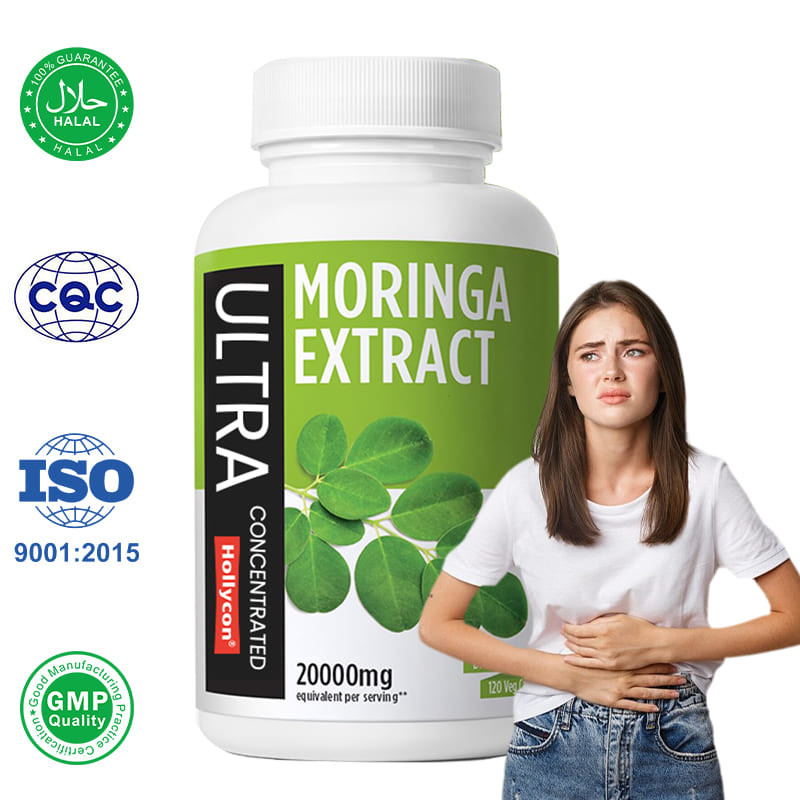 Fabrik-Reine Moringa-Kapseln unterstützen die Immun-Verdauung Moringa-Pulverkapseln