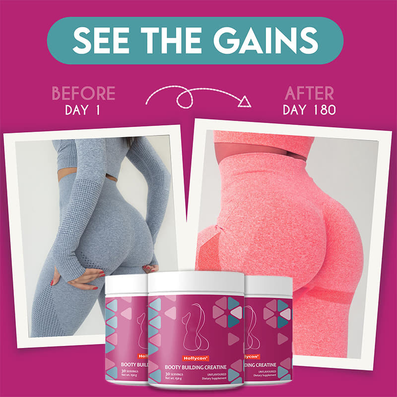 Kreatinpulver für Frauen Kreatin-Monohydratpulver für den Booty-Gewinn