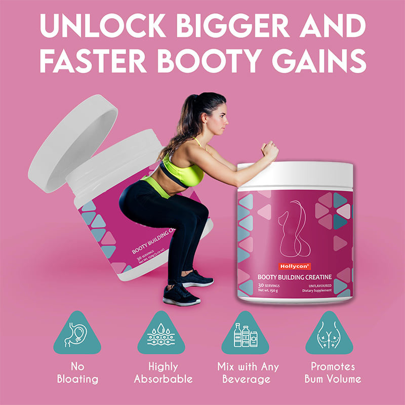 Kreatinpulver für Frauen Kreatin-Monohydratpulver für den Booty-Gewinn
