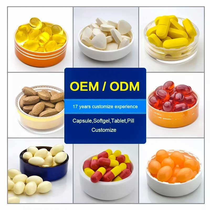 Omega3-Softgels hochintensive DHA-Formel zur Unterstützung von Gehirn und Nervensystem
