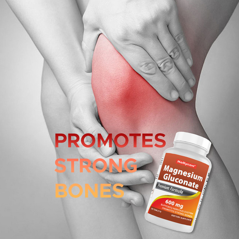 Magnesiumglycinat Tabletten für starke Knochen 35 mg Magnesium Tabletten für das Nervensystem