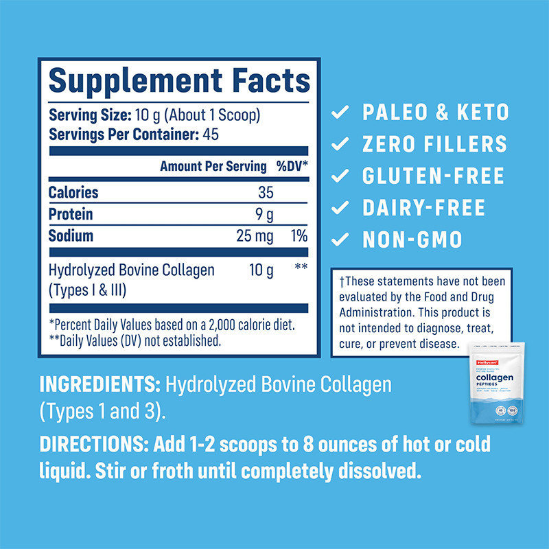 OEM Kollagenpeptide Proteinpräparate zur Knochenunterstützung Kollagenpeptide Proteinpulver