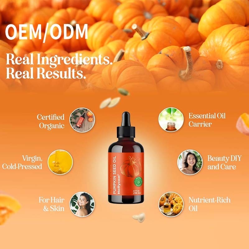 OEM Bio Kürbiskernöl 100% reines Kürbiskernöl zum Haarwachstum