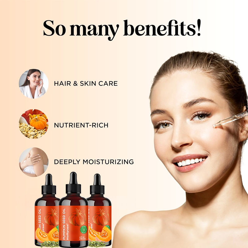 OEM Bio Kürbiskernöl 100% reines Kürbiskernöl zum Haarwachstum