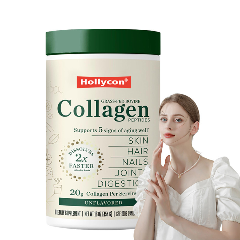 OEM Kollagenpulver für Haare Haut Nägel Unterstützung 20g Kollagen Peptide Proteinpulver