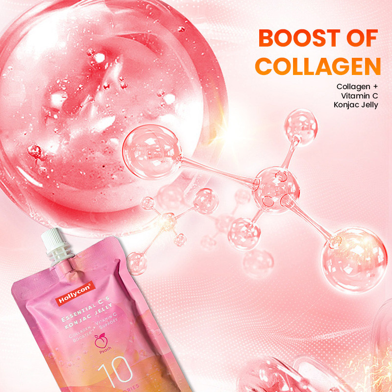 Kollagen und Vitamin C Konjac Gelee Zuckerfreies Gelee zum Abnehmen Abnehmen Gelee