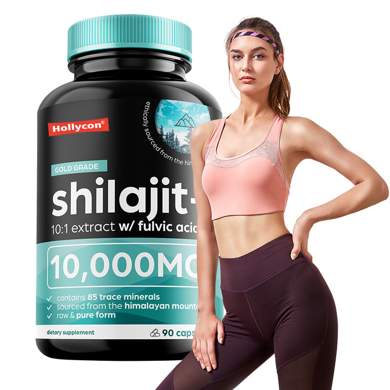 OEM reine Himalaya Shilajit 10000 mg organische Shilajit Kapseln zur Unterstützung der Immunabwehr