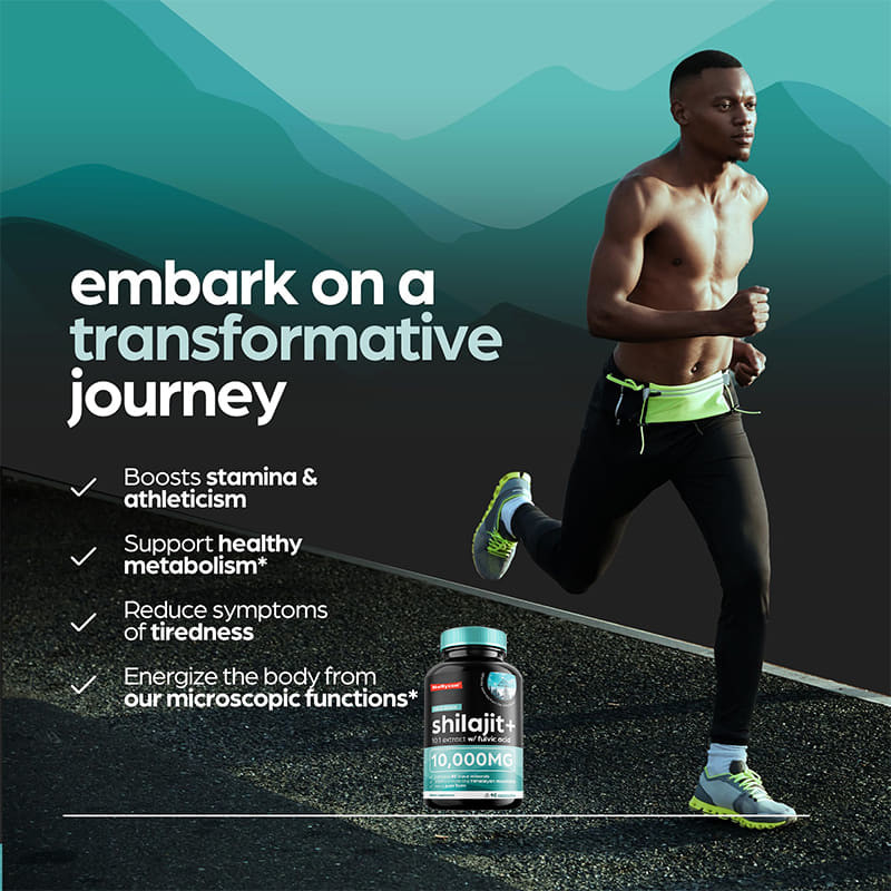 OEM reine Himalaya Shilajit 10000 mg organische Shilajit Kapseln zur Unterstützung der Immunabwehr