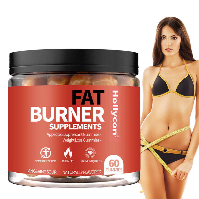 OEM Thermogene Fettverbrenner & Appetit-Suppressant Gummies mit Acetyl-L-Carnitin HCL, MitoBurn, Gewichtsverlust Gummies
