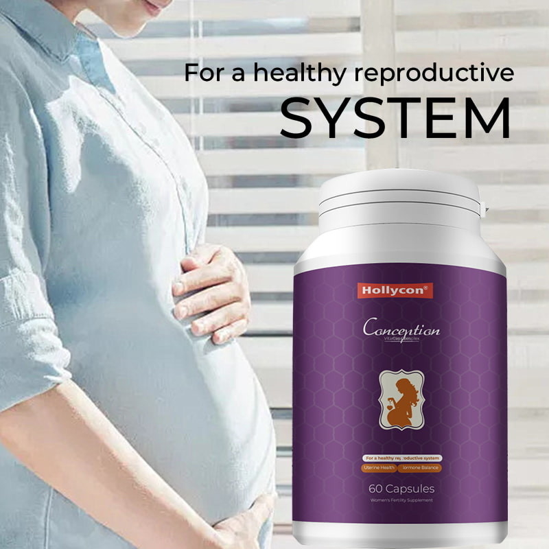 Empfängnis Vitaminkomplex Kapseln für ein gesundes Fortpflanzungssystem Gebärmuttergesundheit Frauenfruchtbarkeitspräparate