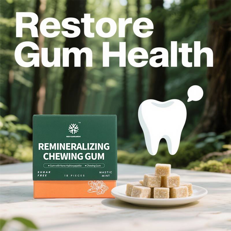 Rimineralisierende Kaugummi Handgefertigt Weihrauch Minz Geschmack Hydroxyapatit Kokosnussöl Aktivkohle Zuckerfreie Schmelzschutz Mundpflege Unterstützung