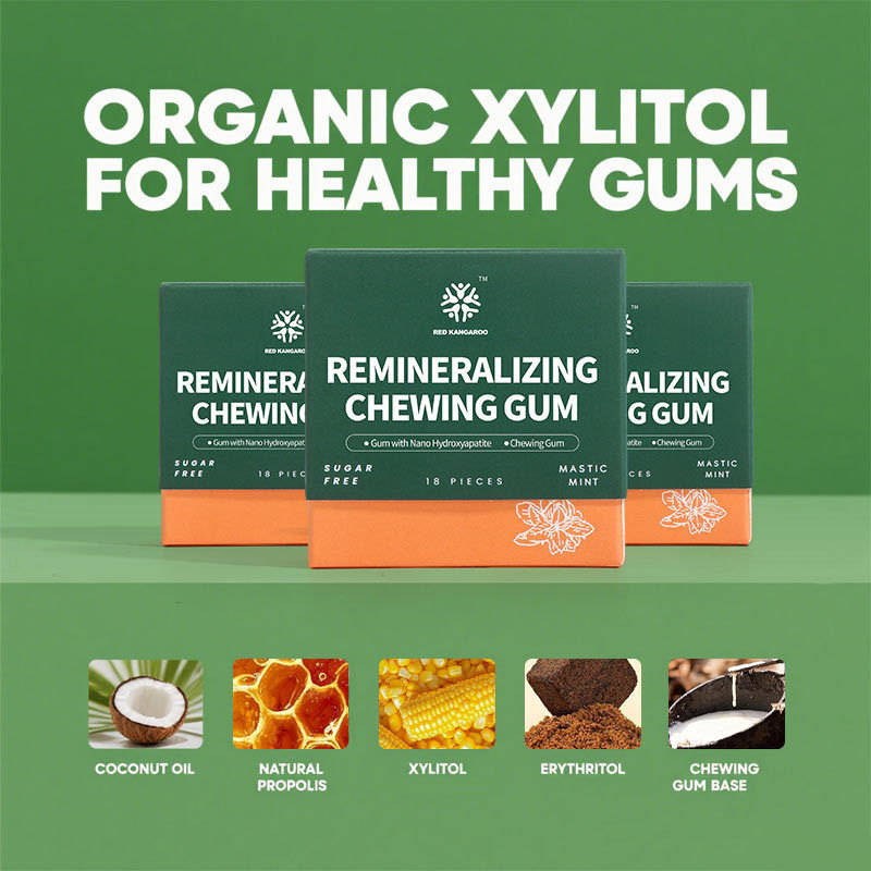 Rimineralisierende Kaugummi Handgefertigt Weihrauch Minz Geschmack Hydroxyapatit Kokosnussöl Aktivkohle Zuckerfreie Schmelzschutz Mundpflege Unterstützung