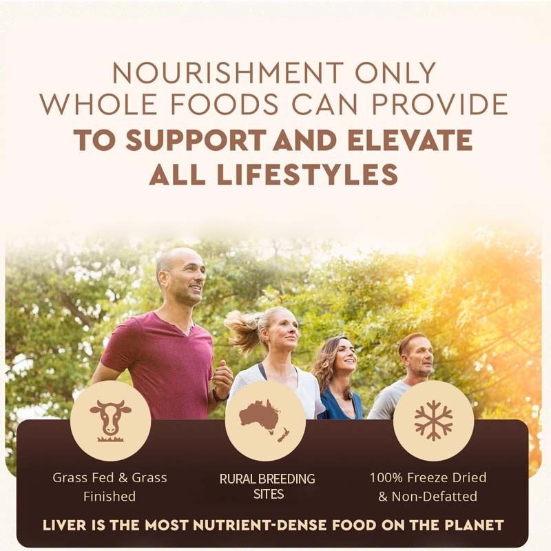 OEM gefriergetrocknetes Leber-Gesundheitsergänzungsmittel Stoffwechselgesundheit Ganzkörper-Wellness Immun-Gelenk-Unterstützung Kapseln aus grasgefütterter Rinderleber