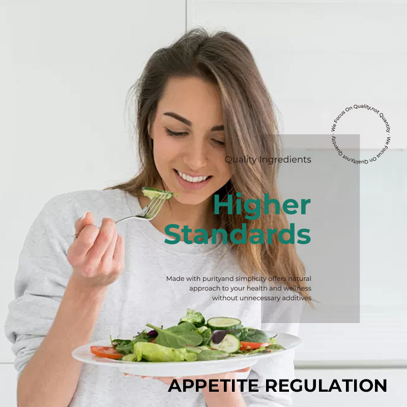 Hot-Selling GLP-1 Nahrungsergänzungsmittel Stoffwechselunterstützung Kapseln 60 vegetarische Kapseln pro Flasche Nehmen Sie 2 pro Tag