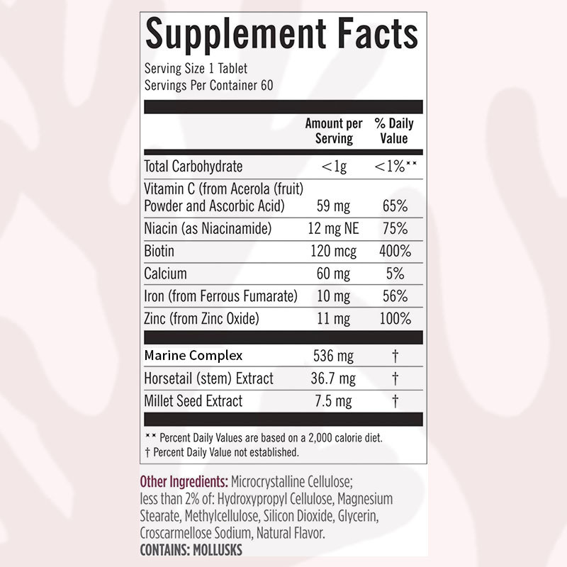 Factory in Stock Private Label Hair Growth Tablets Containing Vitamin C and Collagen Hair Growth Dietary Hair Growth Supplement