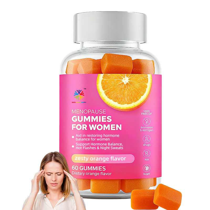 OEM / ODM Menopause Supplement for Women, 60 Gummies, Clinically Proven, Helps Support Hormone Balance, Helps Relieve 12 Menopause Symptoms: Hot Flashes, Night Sweats, Mood Swings and More